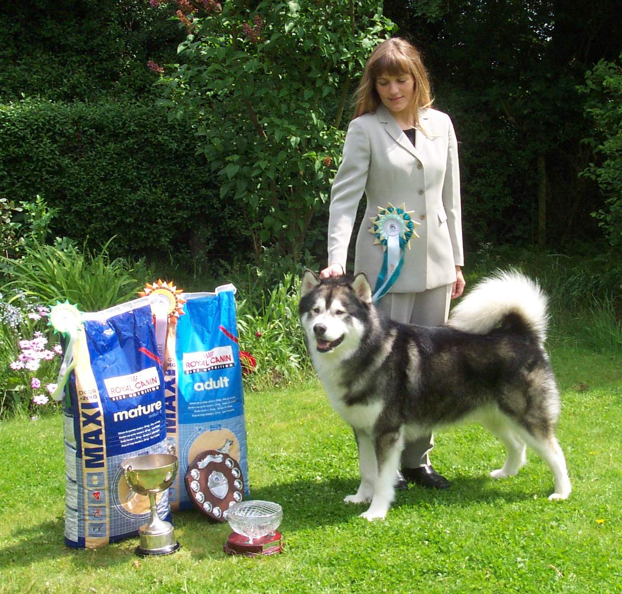 Best in Show at the Alaskan Malamute Club of the United Kingdom Show May '03